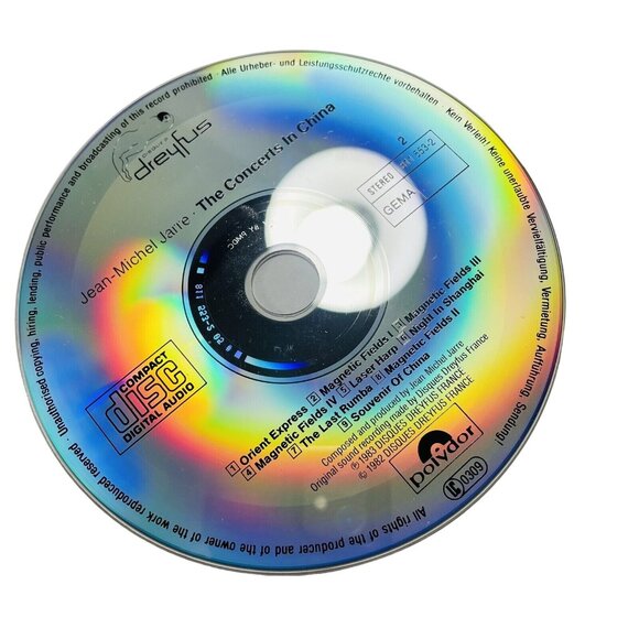 Jean Michel Jarre The Concerts in China Music 2 CD Tested - Picture 3 of 12